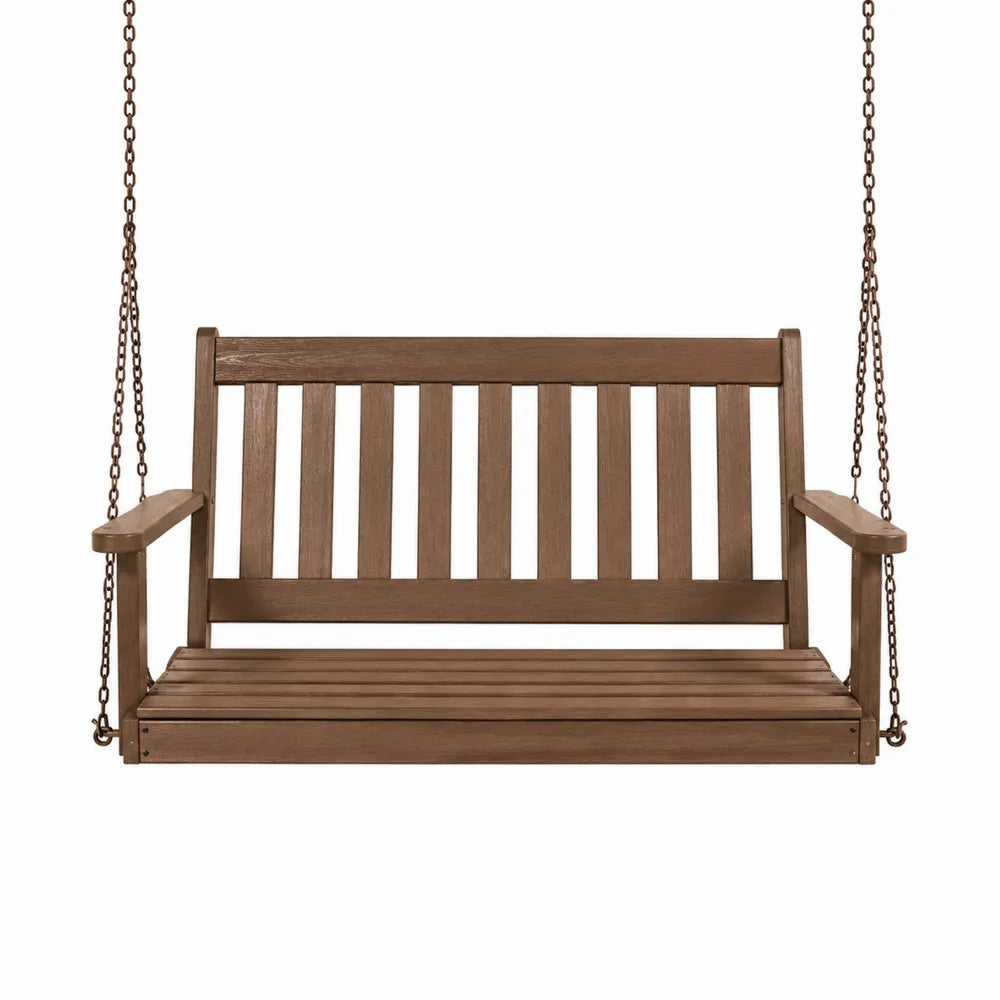 Banc Balançoire Extérieur en Bois