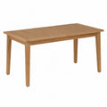 Table de jardin en bois de teck 180x90 cm